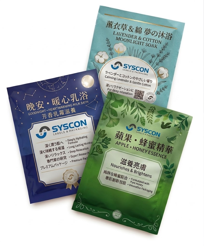 Three Side Seal Pouches